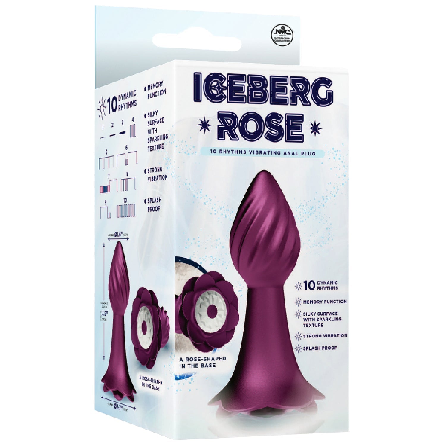 10 Rhythms Vibrating Anal Plug > Anal Range > Vibrating Butt Plugs - Tophatter Daily Deals
