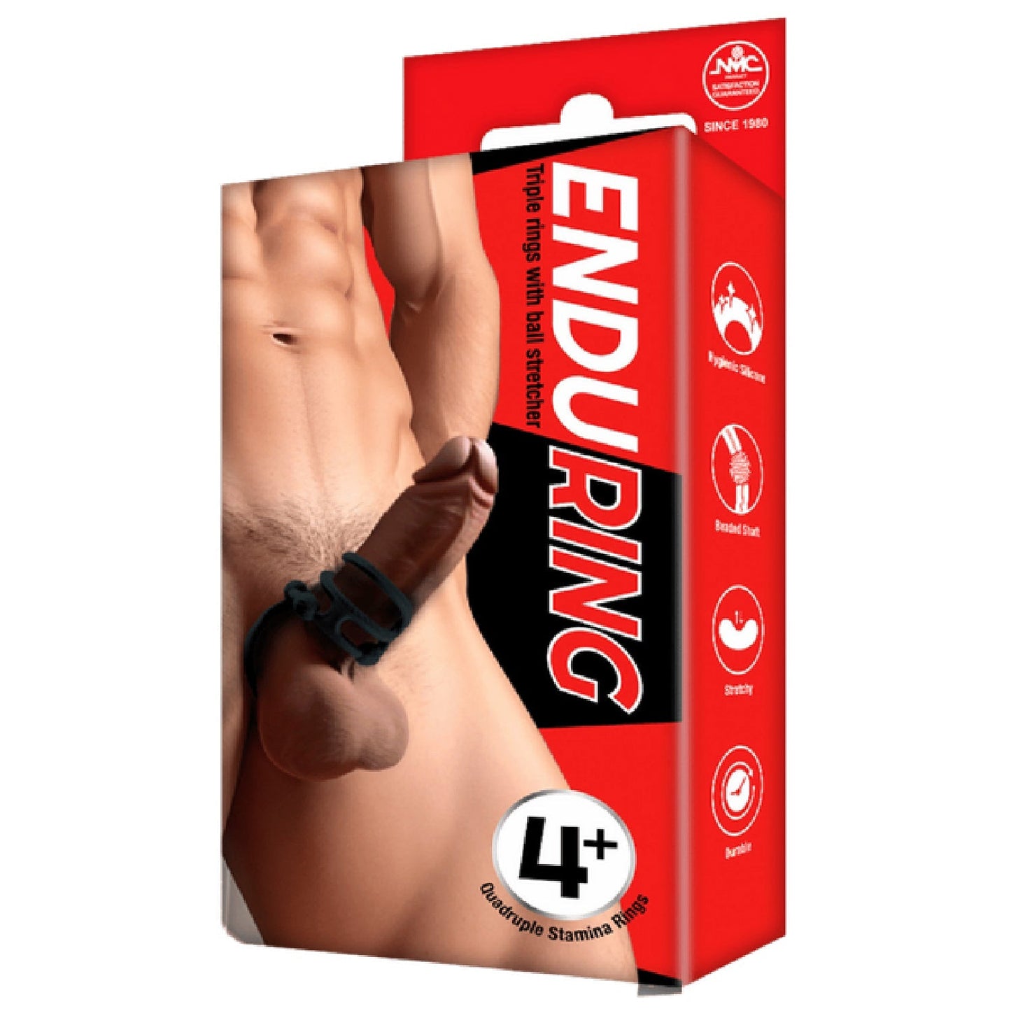 Triple Ring With Ball Stretcher – Stretchy Durable Silicone Ball Stretcher > Sex Toys For Men > Ball Stretchers - Tophatter Daily Deals