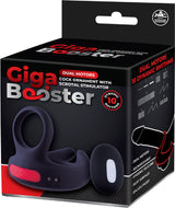 Dual Motor Cock Ring with Scrotal Stimulator – Rechargeable Splashproof Silicone Toy > Cock Ring > Vibrating - Tophatter Daily Deals