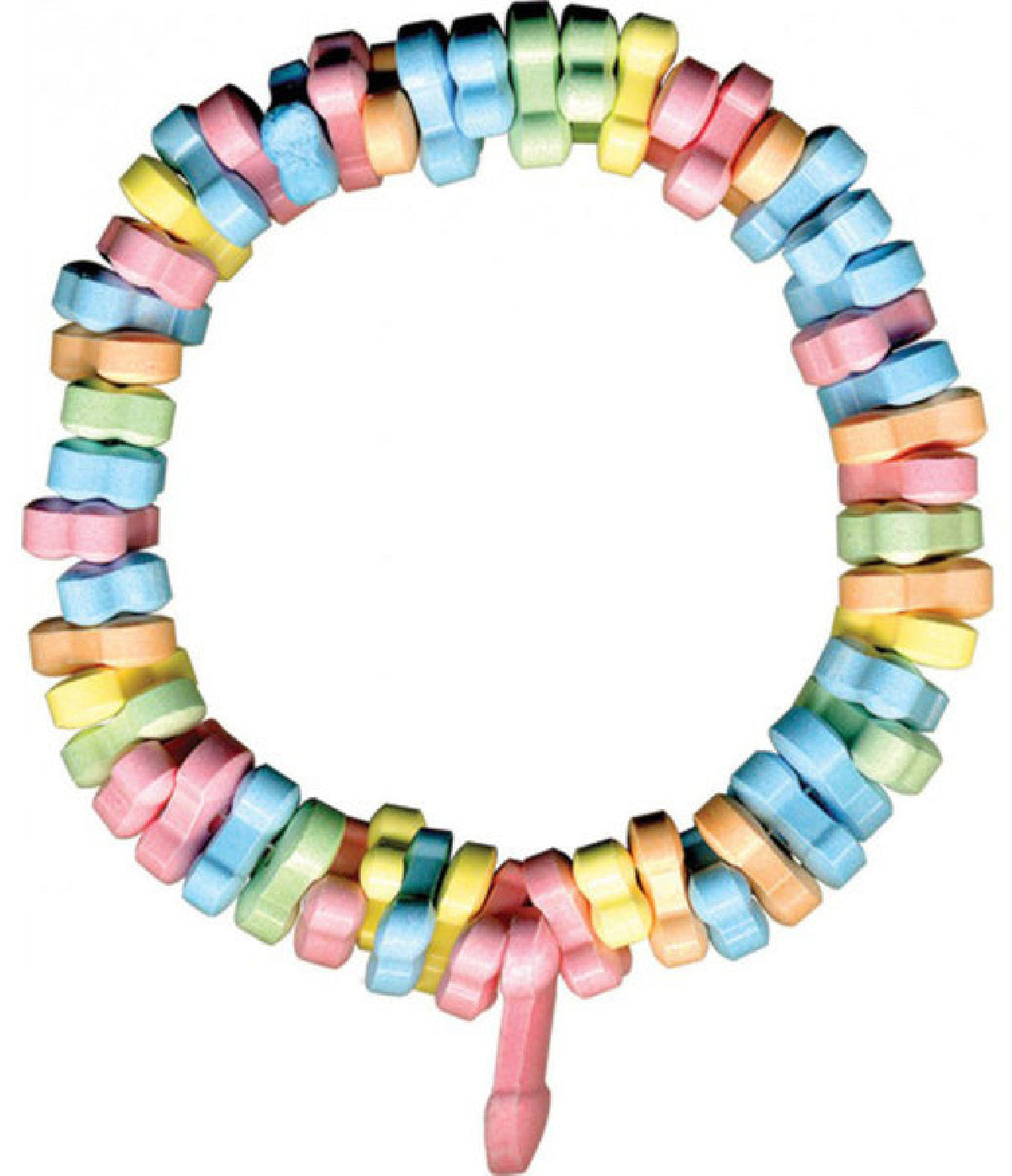 Dicky Carms Necklace – Multi-Flavored Edible Candy Charm Necklace > Novelties > Candy & Edible Items - Tophatter Daily Deals