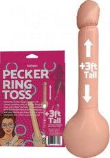 Pecker Ring Toss – Inflatable Party Game Set with Six Plastic Rings > Novelties > Games - Tophatter Daily Deals