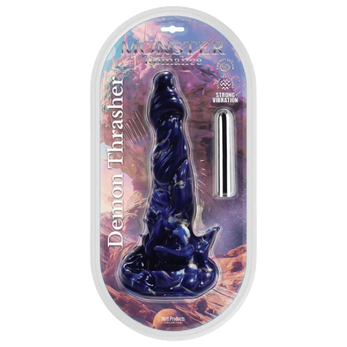 Demon Thrasher – Fantasy-Inspired 5.5" Insertable Vibrating Probe > Dildos > Fantasy - Tophatter Daily Deals