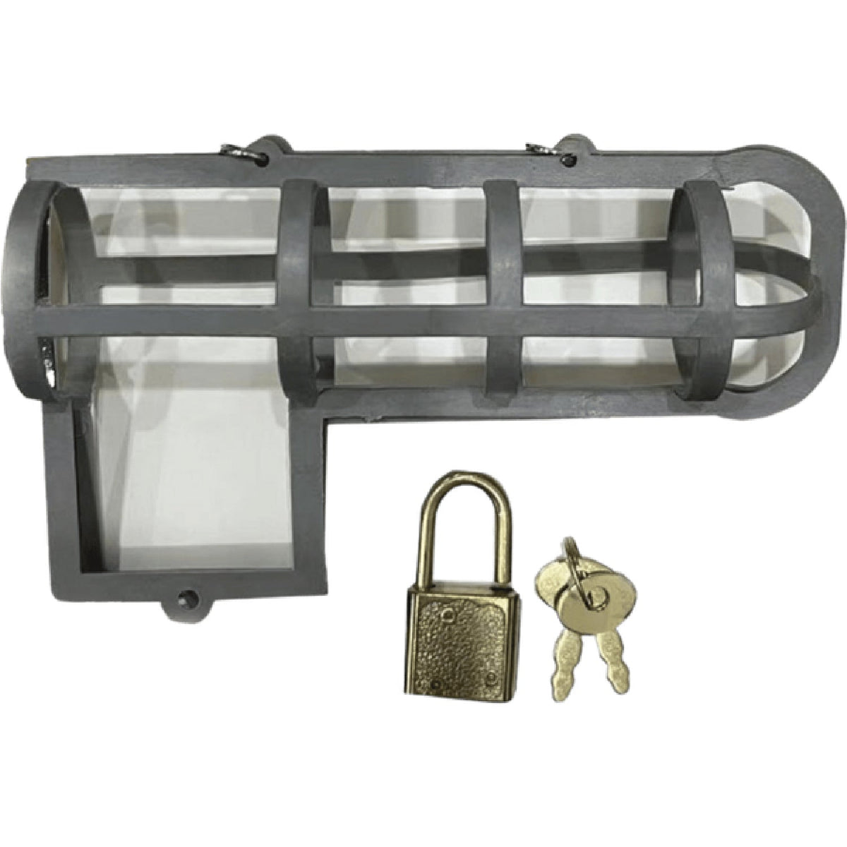 Cock Block – Adjustable Lockable Male Chastity Device with Master Lock and Key > Novelties > Gag Gifts - Tophatter Daily Deals