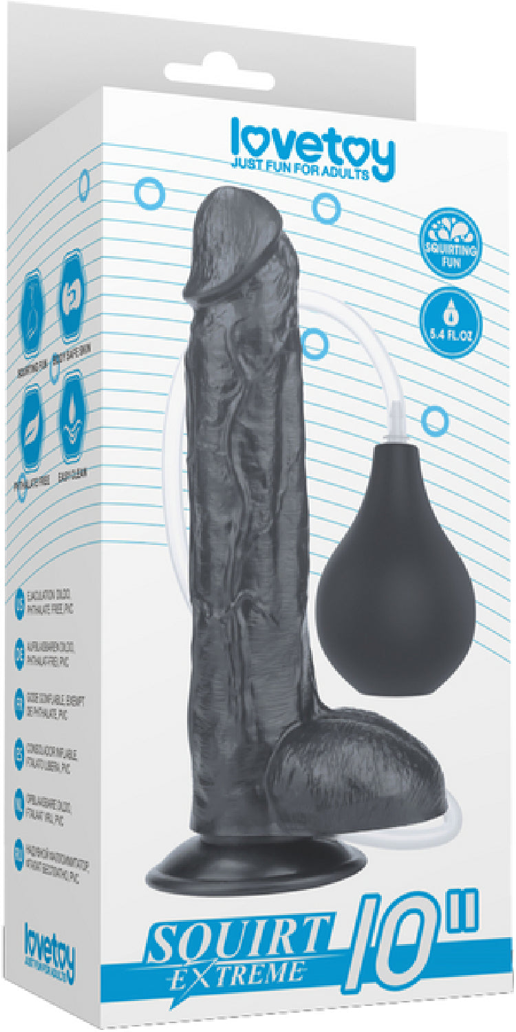 LoveToy Squirt Extreme 10 Inch Realistic Dildo > Dildos > Squirting Dildos - Tophatter Daily Deals