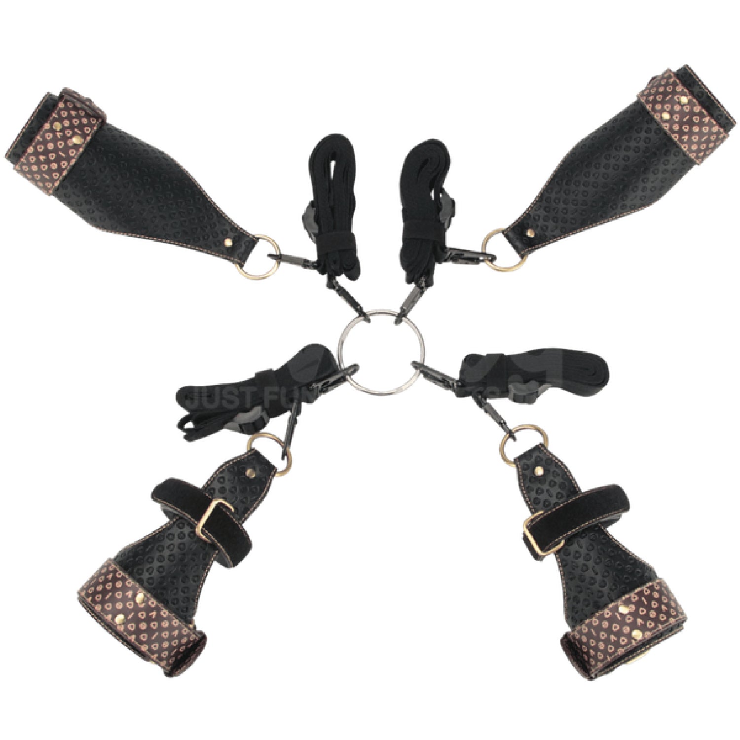 Rebellion Reign Under Mattress Restraint Set – Adjustable Nylon Straps Bondage Restraint > Bondage Gear > Bed Restraints - Tophatter Daily Deals