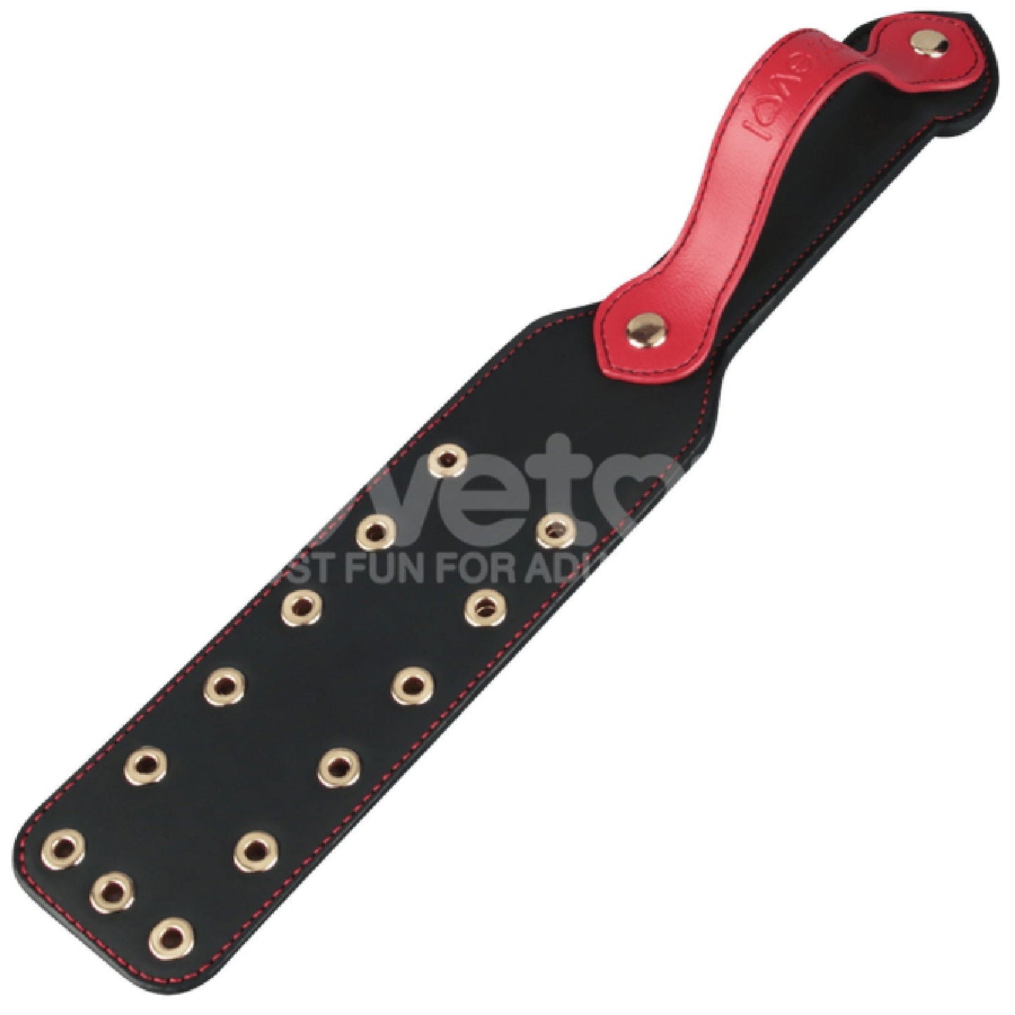 Rebellion Reign Dual-Branch Paddle – Durable PU Sensory Paddle 15 Inch > Bondage Gear > Paddles - Tophatter Daily Deals