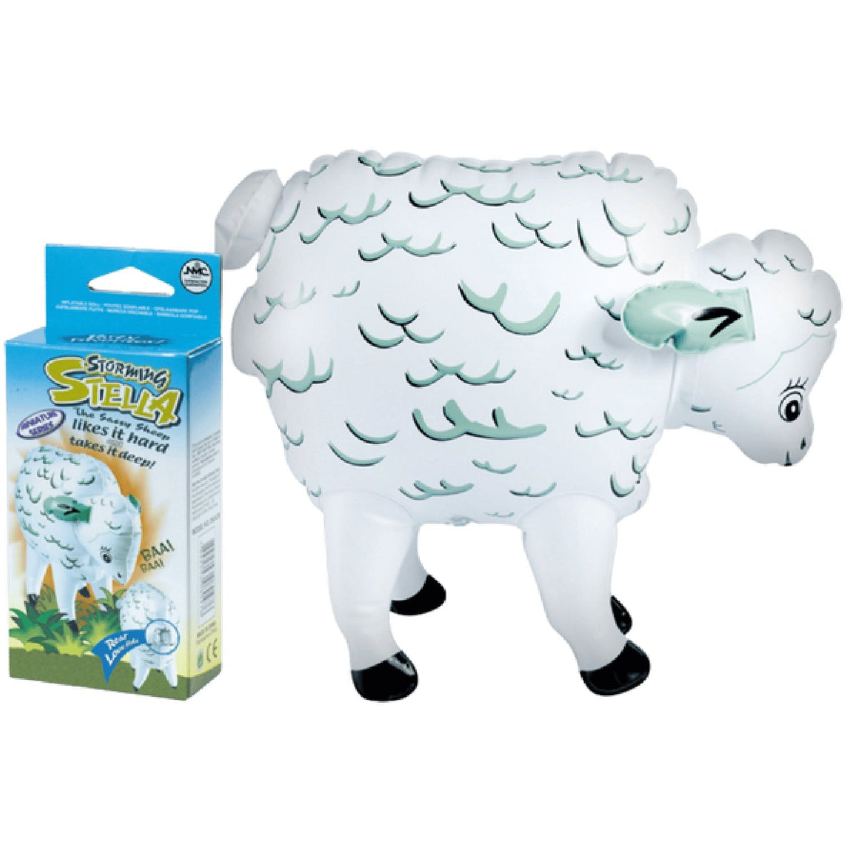 Storming Stella Mini Blow-Up Sheep – 12 Inch Inflatable Toy > Novelties > Gag Gifts - Tophatter Daily Deals