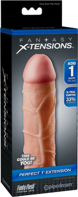 Perfect 1 Inch Extension – Stretchy Customizable Extension Accessory > Sex Toys For Men > Penis Sleeves - Tophatter Daily Deals