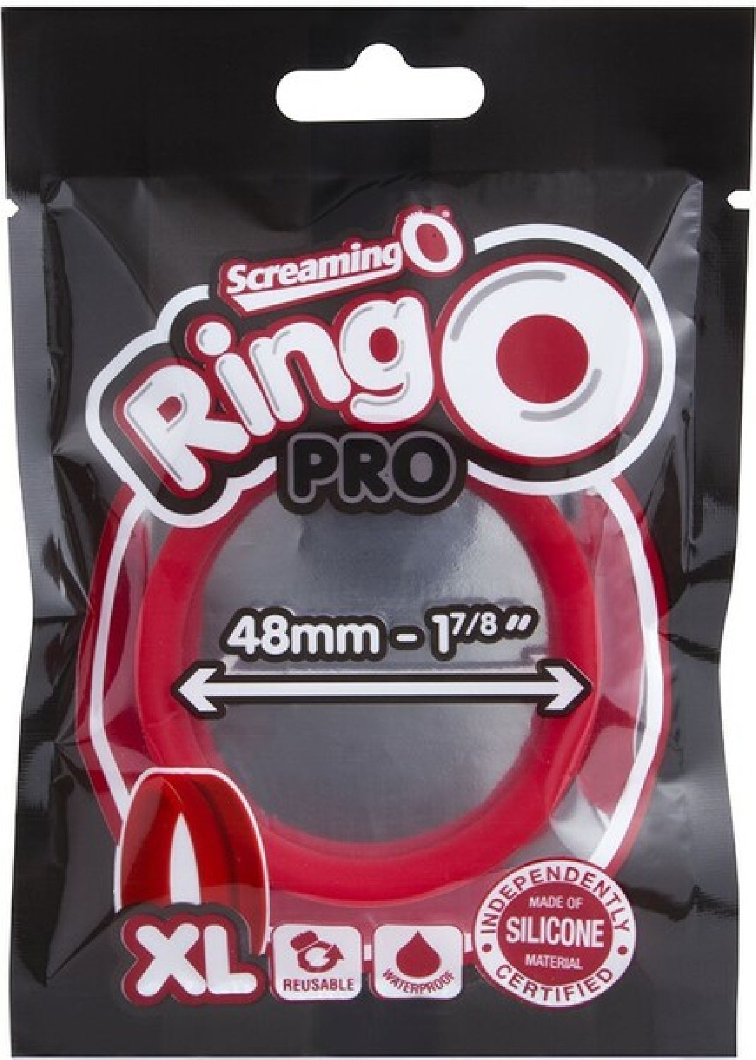 RingO Pro XL – Body-Safe Stretchy Penis Ring With Wider Band > Cock Ring > Single - Tophatter Daily Deals