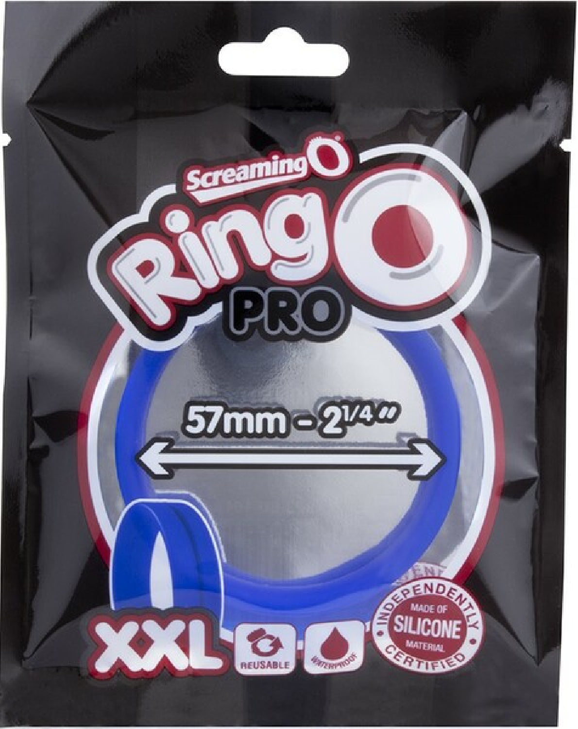 RingO Pro XXL – Stretchy 2.25 Inch Diameter Silicone Erection Enhancer Ring > Cock Ring > Single - Tophatter Daily Deals