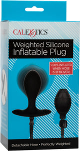 CalExotics Weighted Silicone Inflatable Plug – Inflatable Weighted Anal Plug > Anal Range > Tunnel and Stretchers - Tophatter Daily Deals