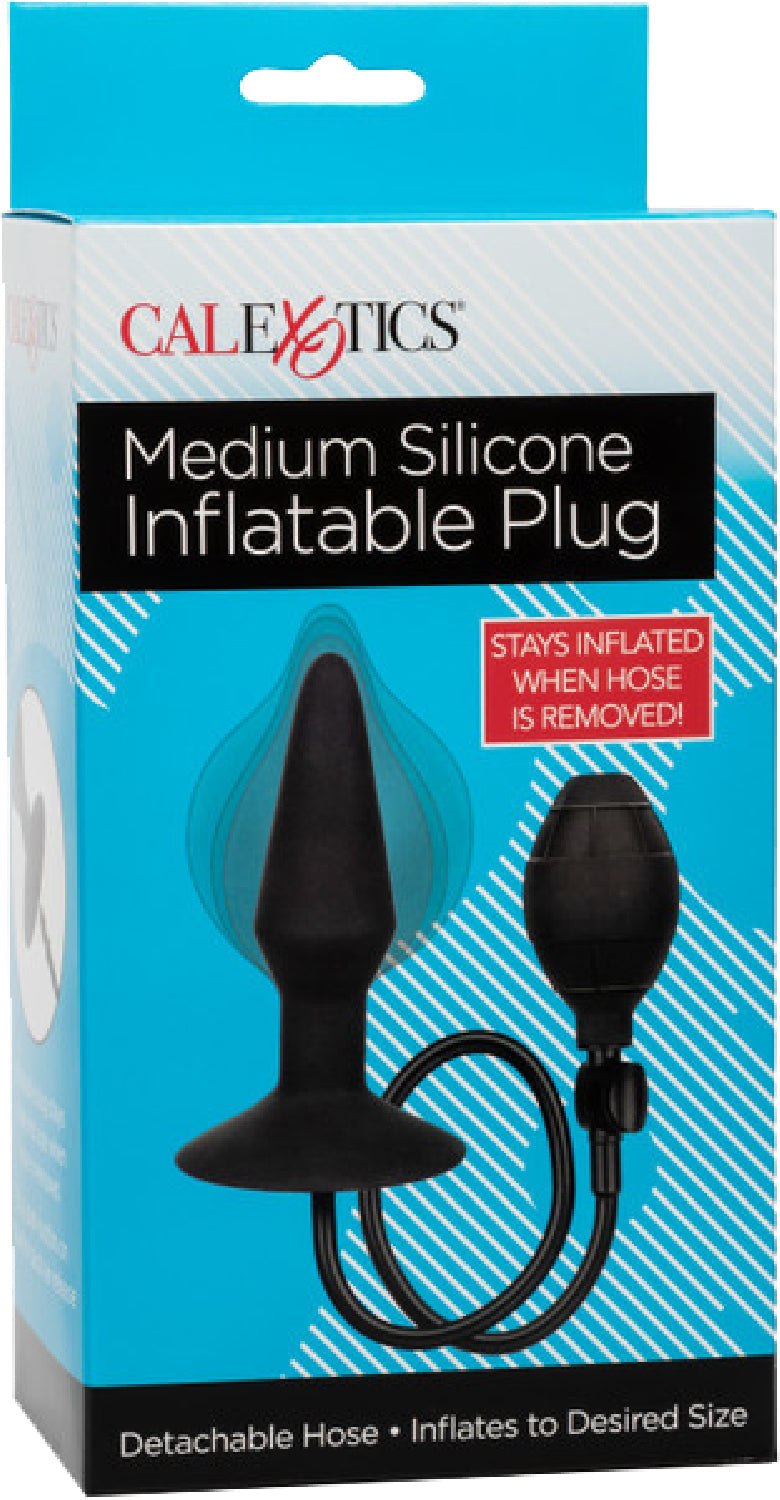 CalExotics Medium Silicone Inflatable Plug – Inflatable Anal Plug with Detachable Hose > Anal Range > Tunnel and Stretchers - Tophatter Daily Deals