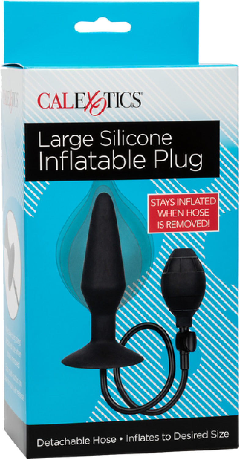 CalExotics Medium Silicone Inflatable Plug – Inflatable Anal Plug with Detachable Hose > Anal Range > Tunnel and Stretchers - Tophatter Daily Deals