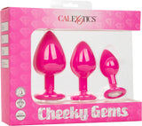 Cheeky Gems – Anal Training Kit with Three Graduated Anal Plugs > Anal Range > Butt Plug Kits - Tophatter Daily Deals