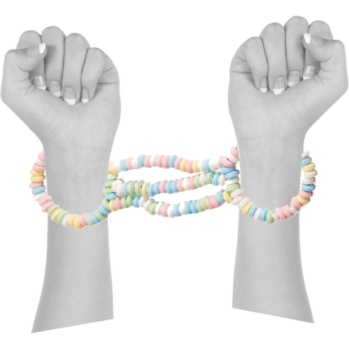 Sweet and Sexy Candy Cuffs – Edible Handcuffs > Novelties > Candy & Edible Items - Tophatter Daily Deals