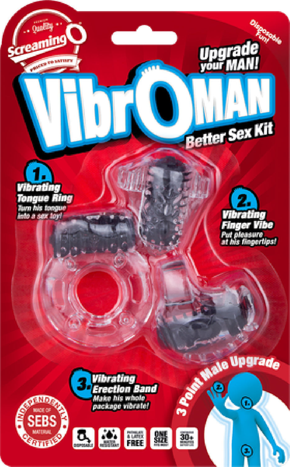 Vibroman Starter Kit – Mini Vibrators Exploration Sex Toy Set > Sex Toys > Couples Toys - Tophatter Daily Deals