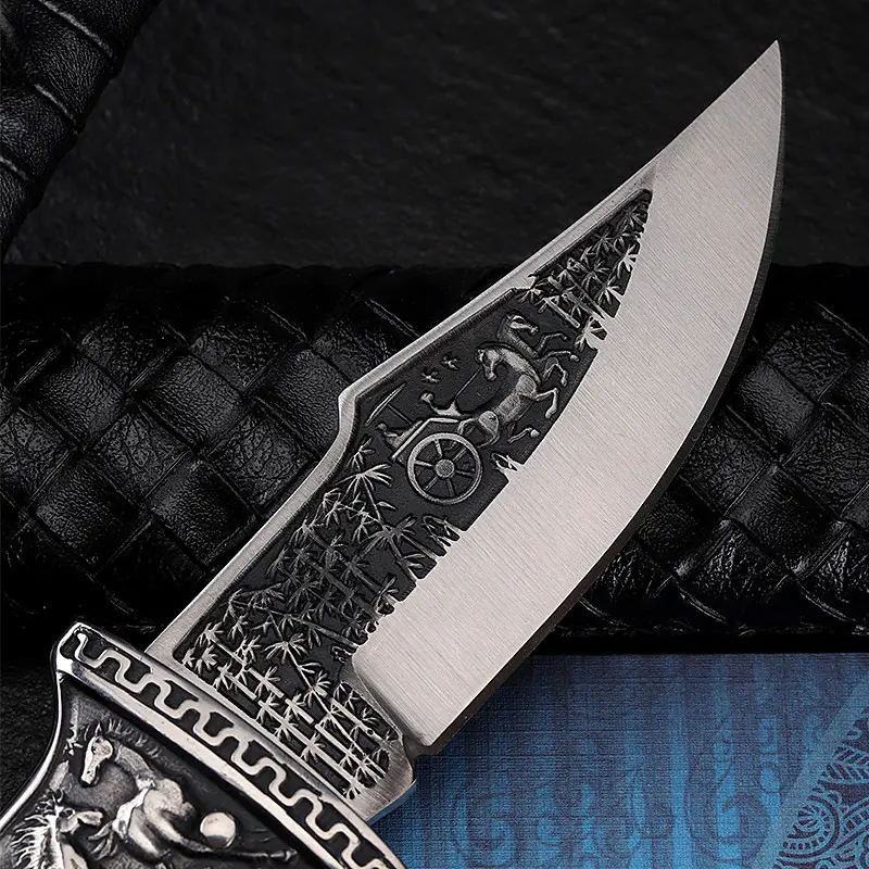 Wolf head self-defense sharp fruit knife - Tophatter Daily Deals