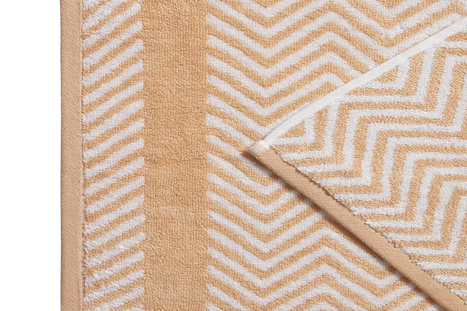 Kathy Ireland 6 Piece Chevron Jacquard Towel Set with Lets Dry Bath Towel - Tophatter Daily Deals