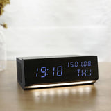 Persona Wireless Charging Wood Alarm Clock Alarm Clock - Tophatter Daily Deals