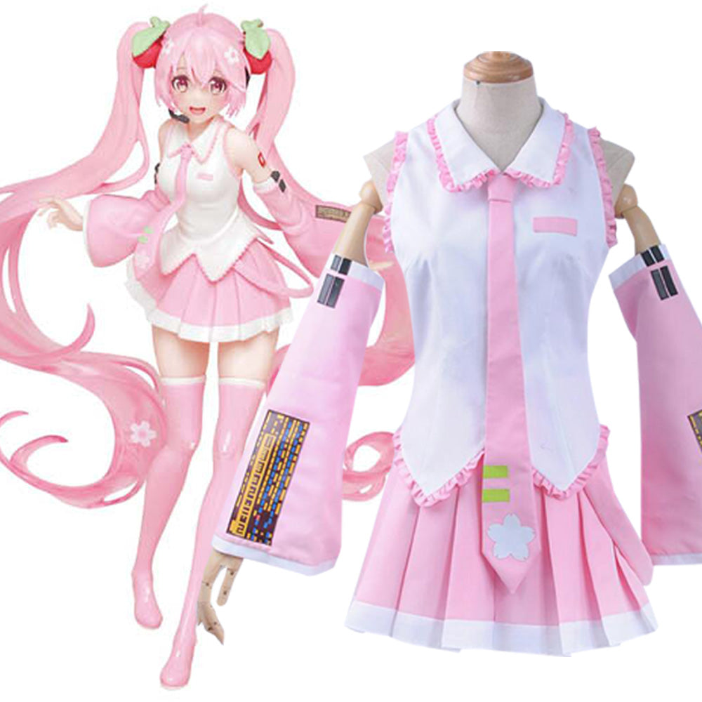 Vocal Idol Sakura Virtual Girl Cosplay Costume - Tophatter Daily Deals