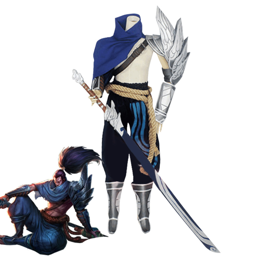 League Of Legends LOL the Unforgiven Yasuo Cosplay Costume Costume - Tophatter Daily Deals