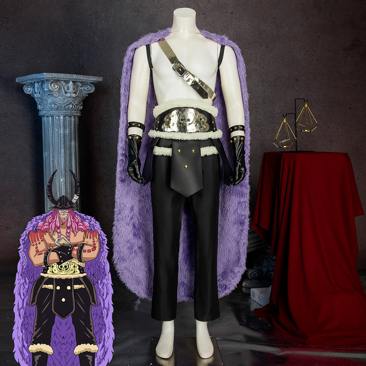 One Piece Loki Cosplay Costume Costume - Tophatter Daily Deals