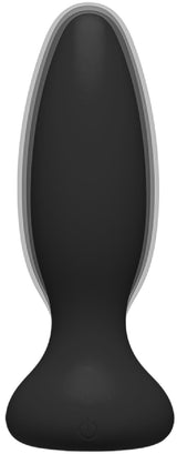 Vibe - Experienced - Rechargeable Silicone Anal Plug With Remote (Black) > Anal Range > Vibrating Butt Plugs - Tophatter Daily Deals