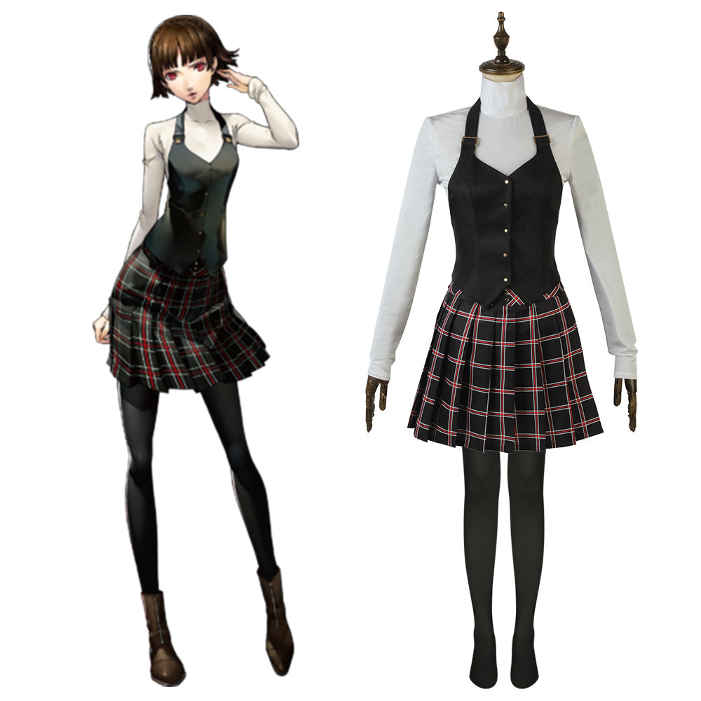 Persona 5 Queen Makoto Niijima School Uniform Cosplay Costume - Tophatter Daily Deals
