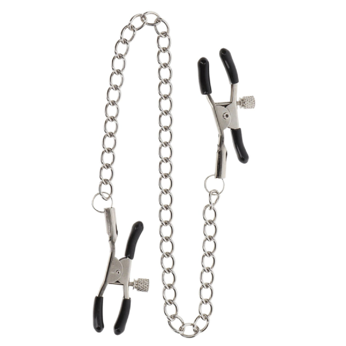 Taboom Adjustable Clamps with Chain – Adjustable Nipple Clamps > Sex Toys > Nipple Clamps - Tophatter Daily Deals
