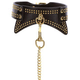 Taboom Studded Collar and Leash Set – Vegan Bondage Accessories > Bondage Gear > Collars & Leashes - Tophatter Daily Deals
