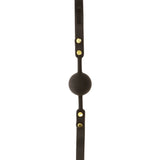 TABOOM Ball Gag – Adjustable Vegan PU Leather Bondage Accessory > Bondage Gear > Gags and Bits - Tophatter Daily Deals