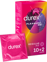 Durex Pleasure Me – Textured Latex Condoms 10 Pack > Essentials > Condoms - Tophatter Daily Deals