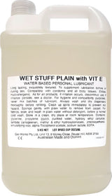 Wet Stuff Plain Enriched With Vitamin E – Water-Based Lubricant > Lube > Water Based - Tophatter Daily Deals
