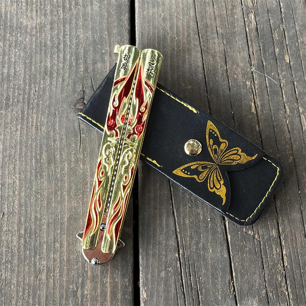 Staff of Homa Butterfly Knife Comb Trainer Replica - Tophatter Daily Deals