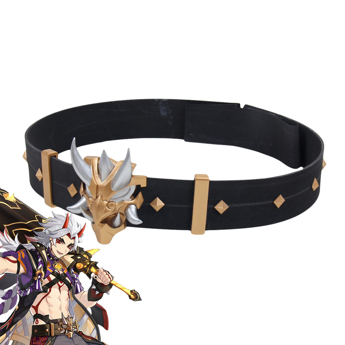 Genshin Impact Arataki Itto Belt Cosplay Accessory Prop Prop - Tophatter Daily Deals