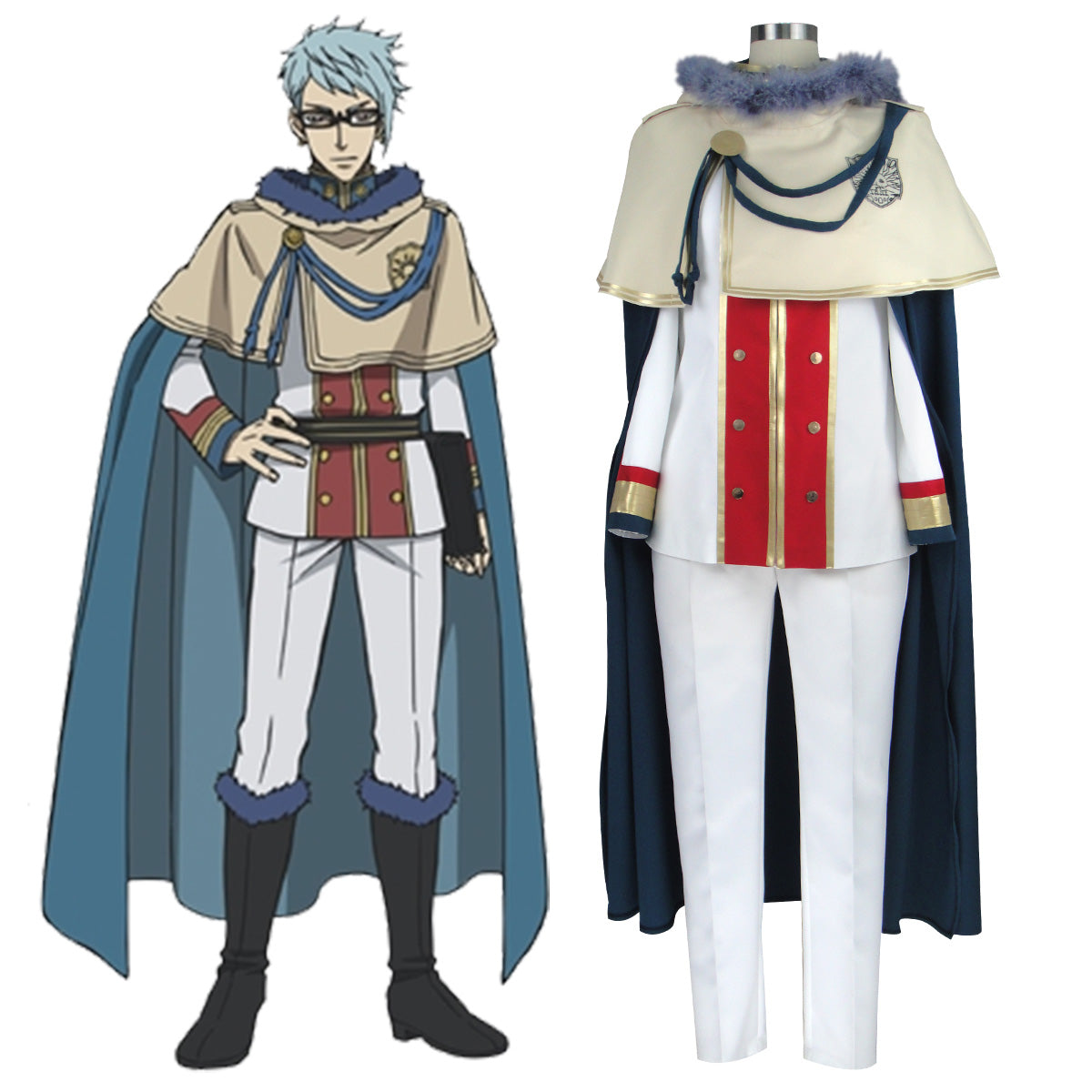 Black Clover Klaus Lunette Cosplay Costume Costume - Tophatter Daily Deals