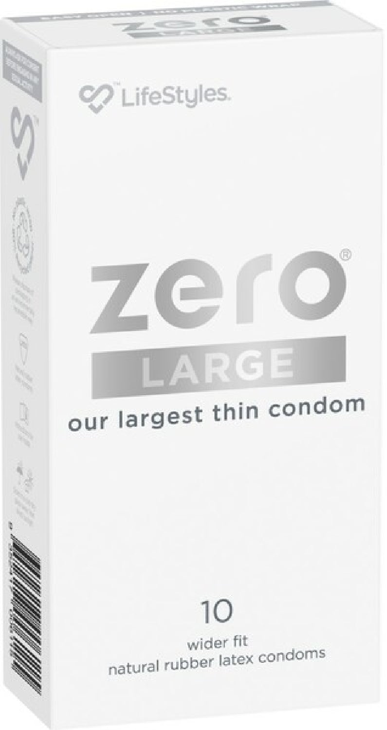 LifeStyles Zero Large 10 Pack – Large Thin Condoms > Essentials > Condoms - Tophatter Daily Deals