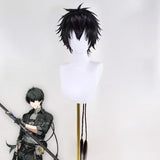 Wuthering Waves Male Rover Black Cosplay Wig Wig - Tophatter Daily Deals