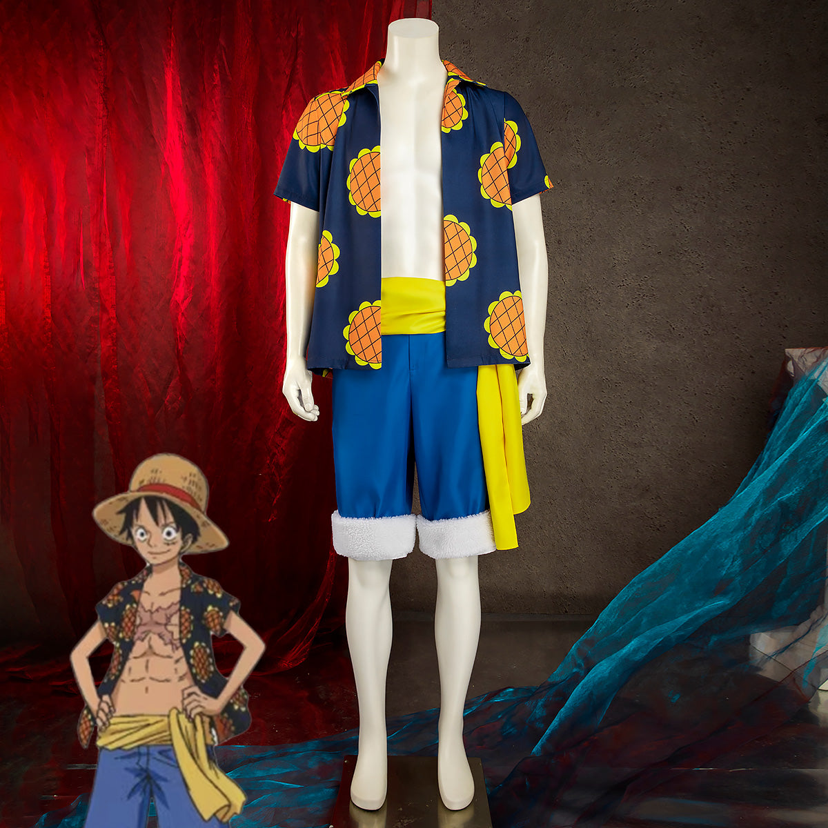 One Piece Lucy Monkey D Luffy Cosplay Costume Costume - Tophatter Daily Deals