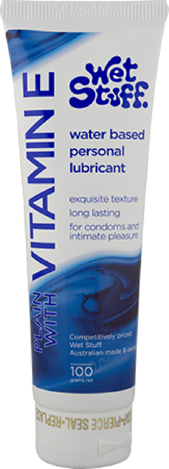 Wet Stuff Plain Enriched With Vitamin E – Water-Based Lubricant > Lube > Water Based - Tophatter Daily Deals