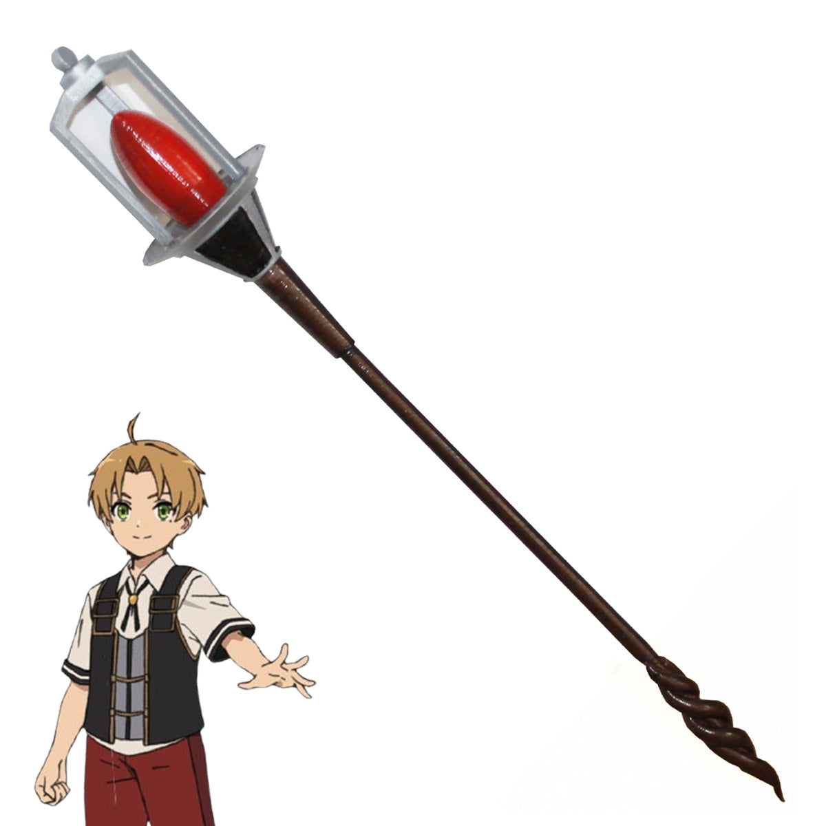 Mushoku Tensei: Jobless Reincarnation Sylphiette Greyrat Cosplay Weapon Prop Prop - Tophatter Daily Deals