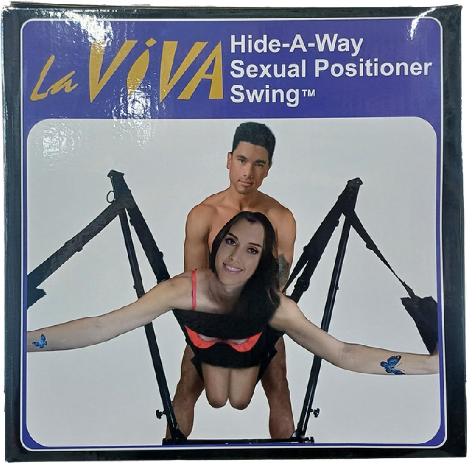 LaViva Hide-A-Way – Free Standing Sexual Positioner Swing > Sex Toys > Swings & Slings - Tophatter Daily Deals