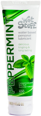 Wet Stuff Peppermint Tingle – Cooling Personal Lubricant Gel 100g > Lube > Flavoured - Tophatter Daily Deals