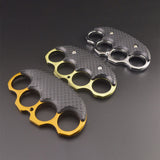 Self-Defense Broken Window Solid Brass Knuckle Duster - Tophatter Daily Deals