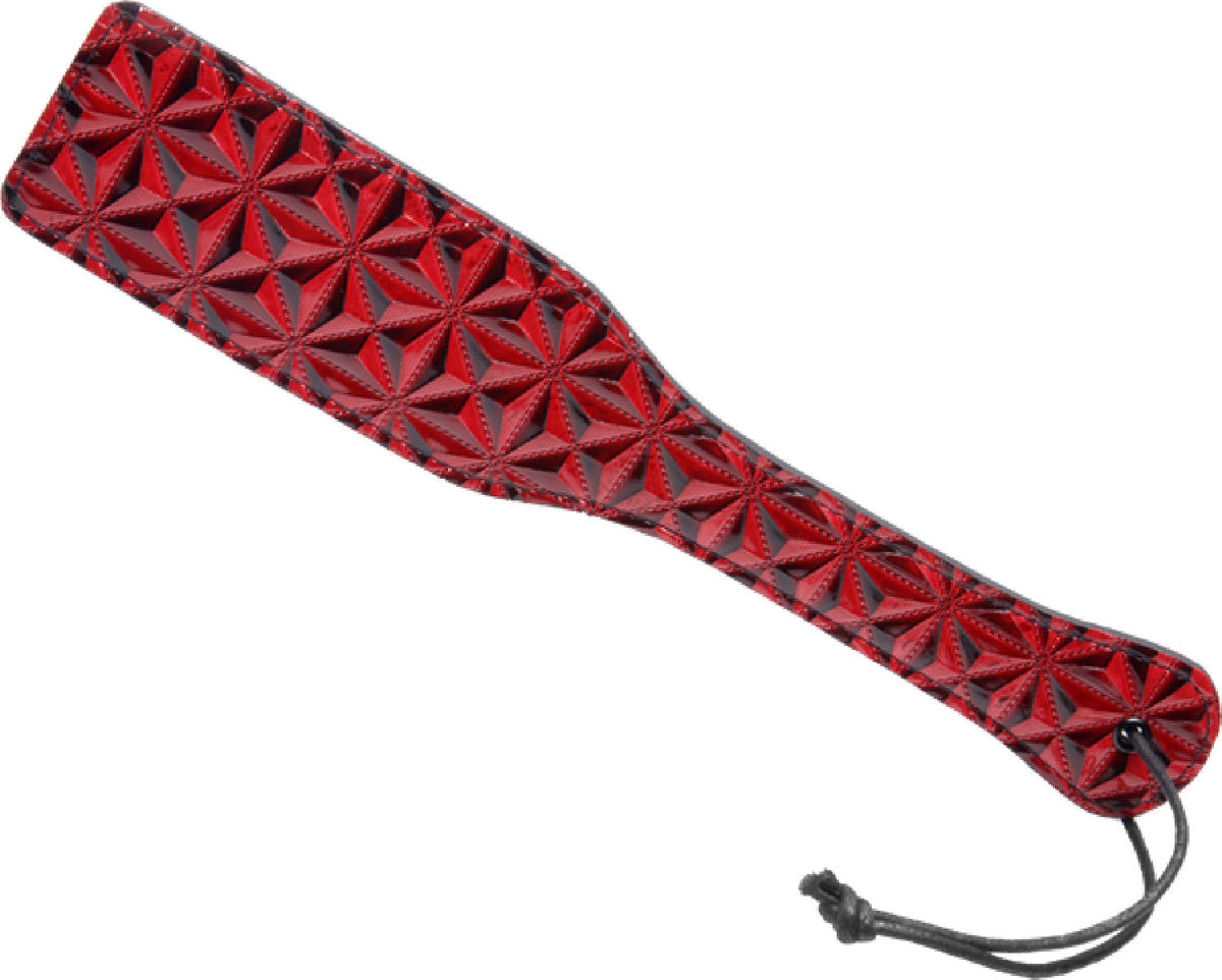 Crimson Tied Steel Enforced Spanking Paddle – Stiff Faux Leather Paddle > Bondage Gear > Paddles - Tophatter Daily Deals