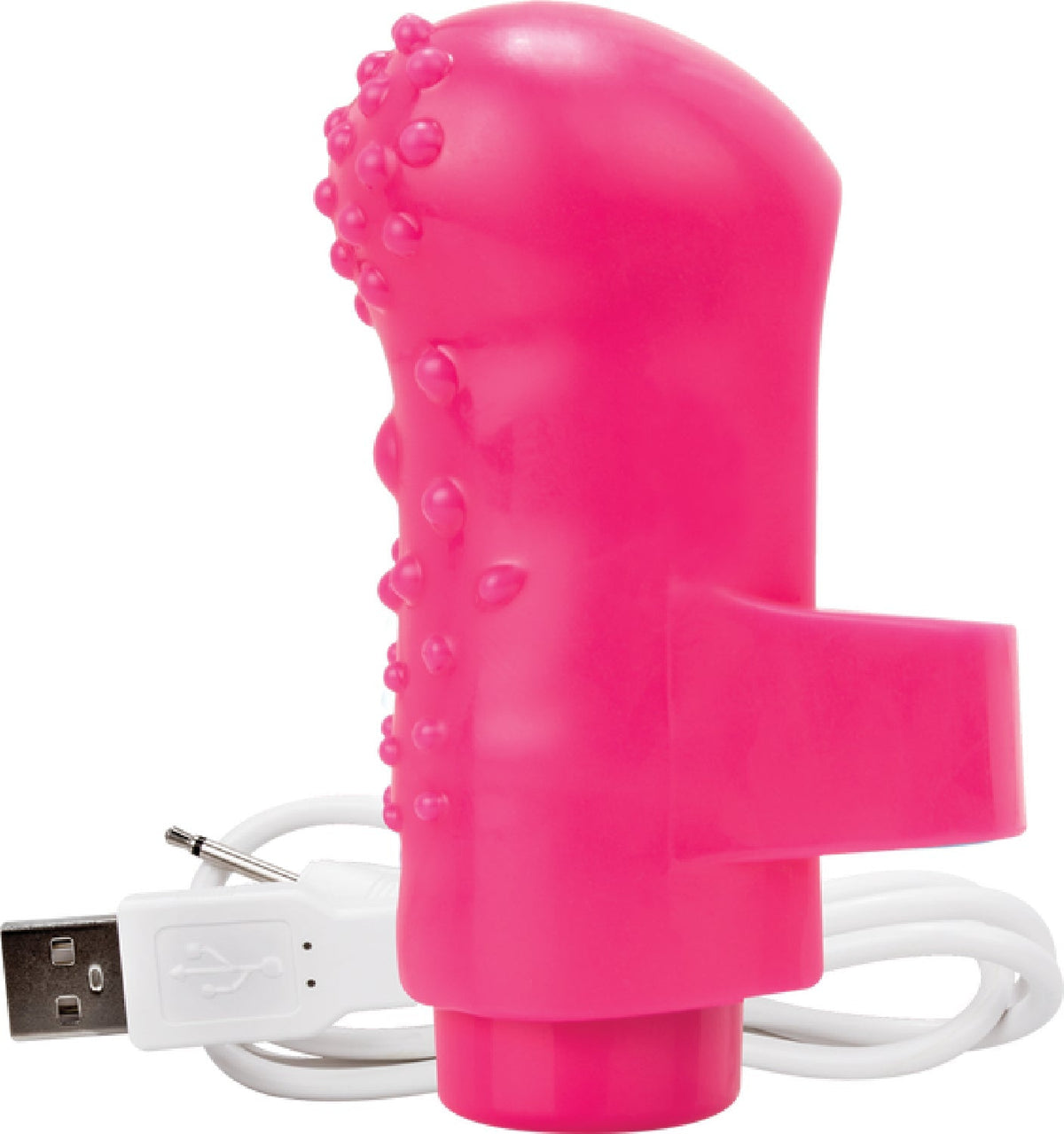 Charged Fing O – Rechargeable Mini Finger Vibrator with Vooom Technology > Vibrators > Finger Vibrators - Tophatter Daily Deals
