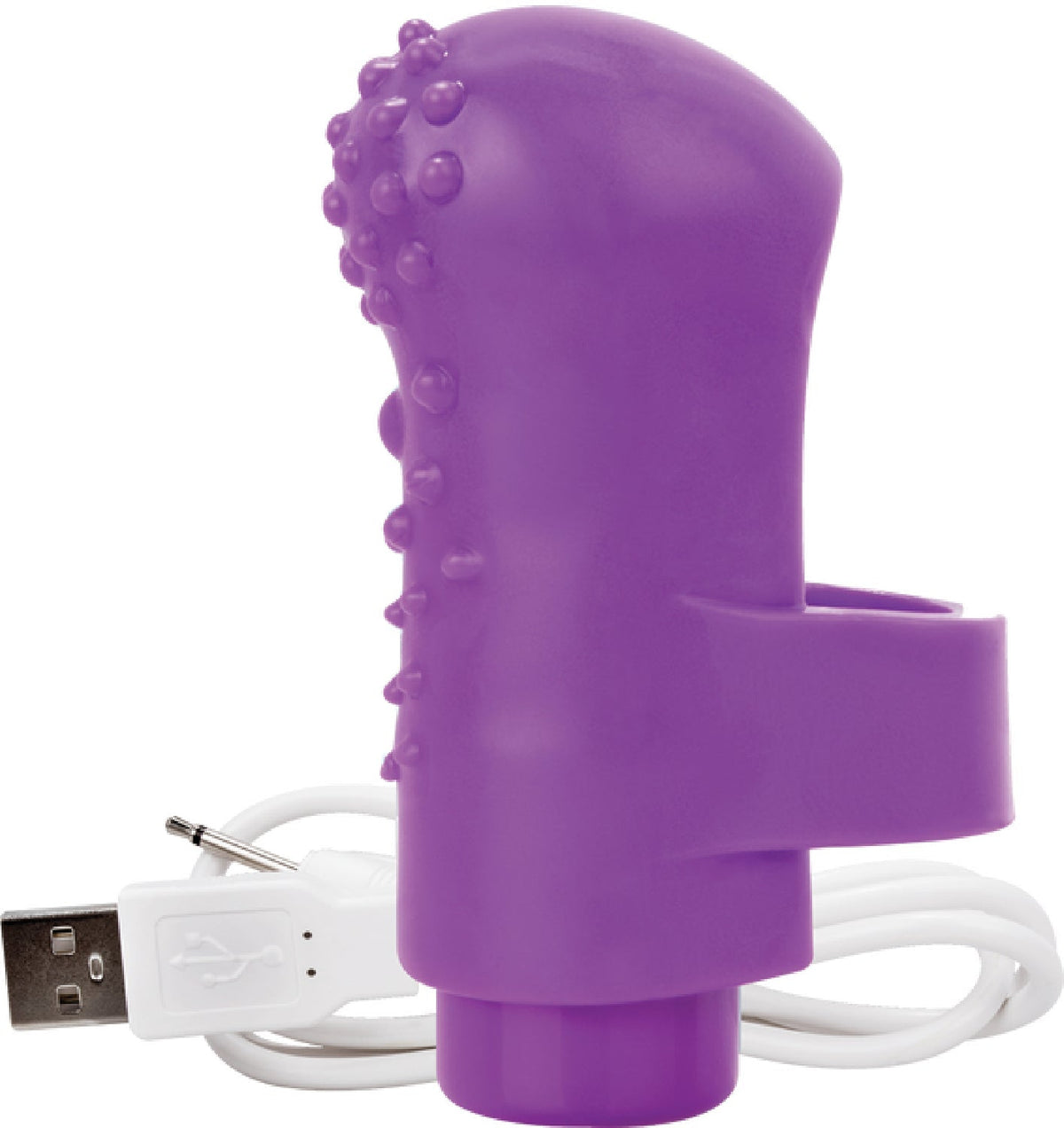 Charged Fing O – Rechargeable Mini Finger Vibrator with Vooom Technology > Vibrators > Finger Vibrators - Tophatter Daily Deals
