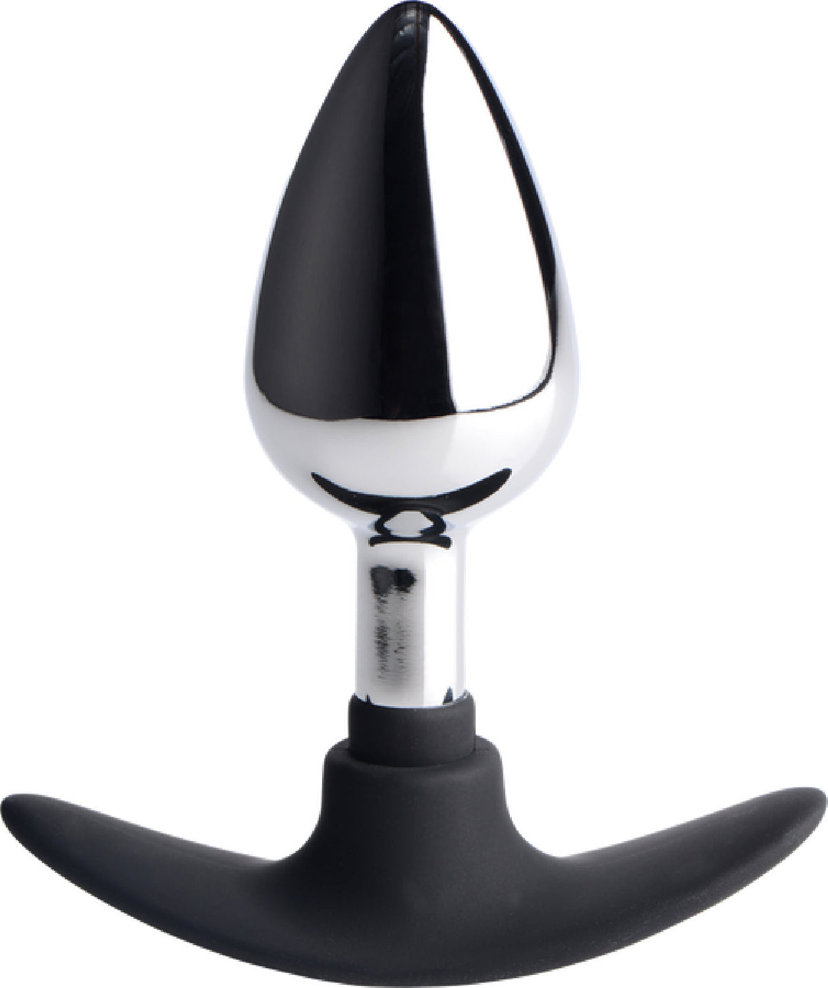 Dark Invader Metal and Silicone Medium Weighted Butt Plug > Anal Range > Butt Plugs - Tophatter Daily Deals
