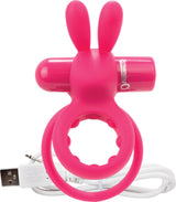 Charged Ohare – Rechargeable Double Cock Ring Rabbit Vibrator > Sex Toys > Couples Toys - Tophatter Daily Deals