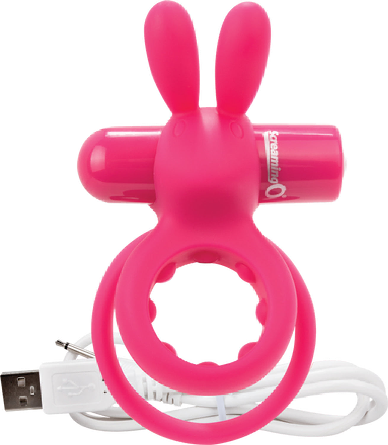 Charged Ohare – Rechargeable Double Cock Ring Rabbit Vibrator > Sex Toys > Couples Toys - Tophatter Daily Deals